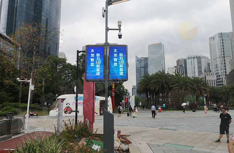 LED燈桿屏 LED燈桿屏