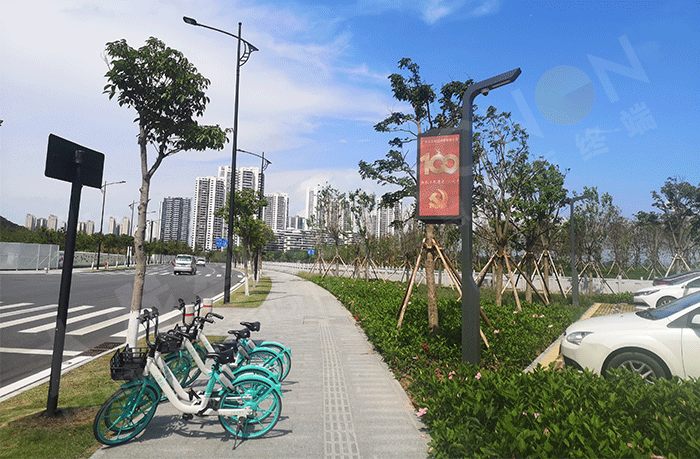 LED燈桿屏,燈桿屏 LED燈桿屏,燈桿屏