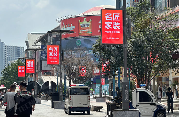 LED燈桿屏,智慧路燈桿 LED燈桿屏,智慧路燈桿